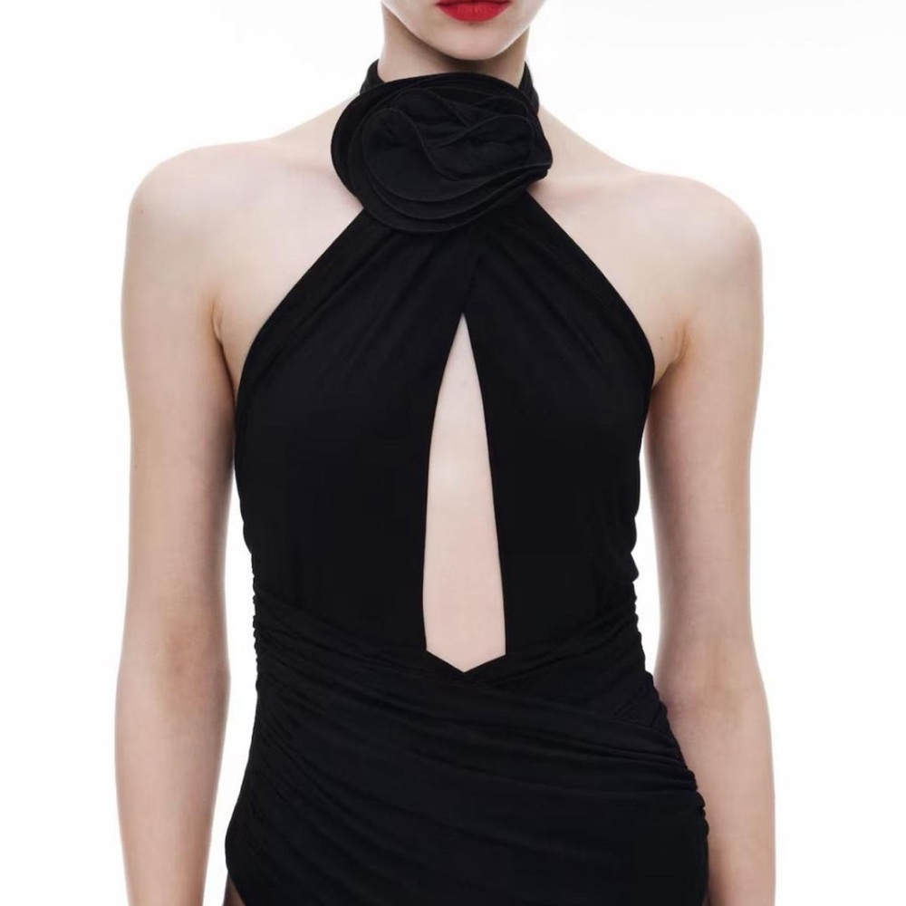 Magda Butrym X H&M
Rose-Appliqued Bodysuit With Cutout Detail